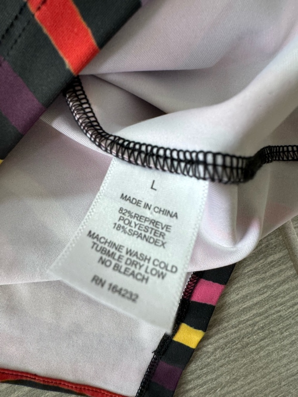 JONATHAN COHEN Sleeveless Rainbow Stripe Flattering Dress Size Large VGUC - Picture 7 of 7